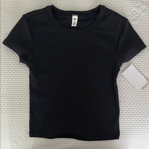 Nordstrom BP Classic Black Crop Top